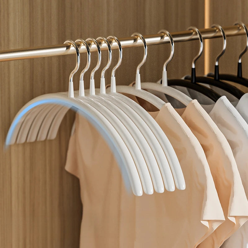 10-Pack Non-Slip Metal Clothes Hangers – Space-Saving Closet Organizer Clothes Hangers Babs