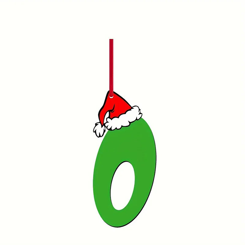 26 Letter Christmas Tree Ornaments – DIY Holiday Décor Set Christmas Ornaments Babs O
