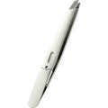 Stainless Steel Slanted Eyebrow Tweezers – Professional Eyebrow Tweezers Babs Silver