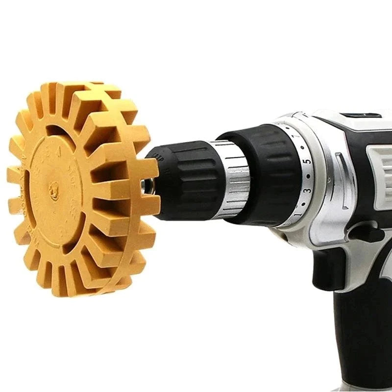20mm Car Decal Eraser Wheel – Rubber Disc for Electric Drill Decal Removal Tool Babs