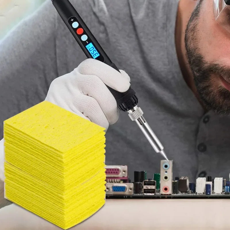 Soldering Iron Tip Cleaning Sponges – 5 to 200 Pack Soldering Tip Cleaner Babs