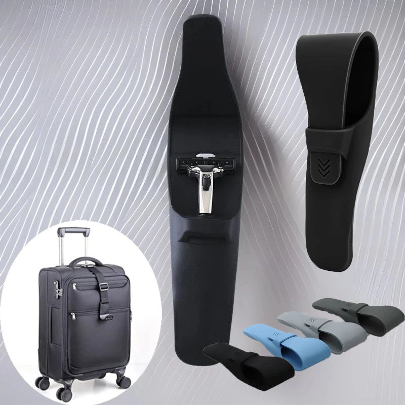 Silicone Razor Travel Case – Waterproof Portable Shaver Cover Razor Travel Case Babs