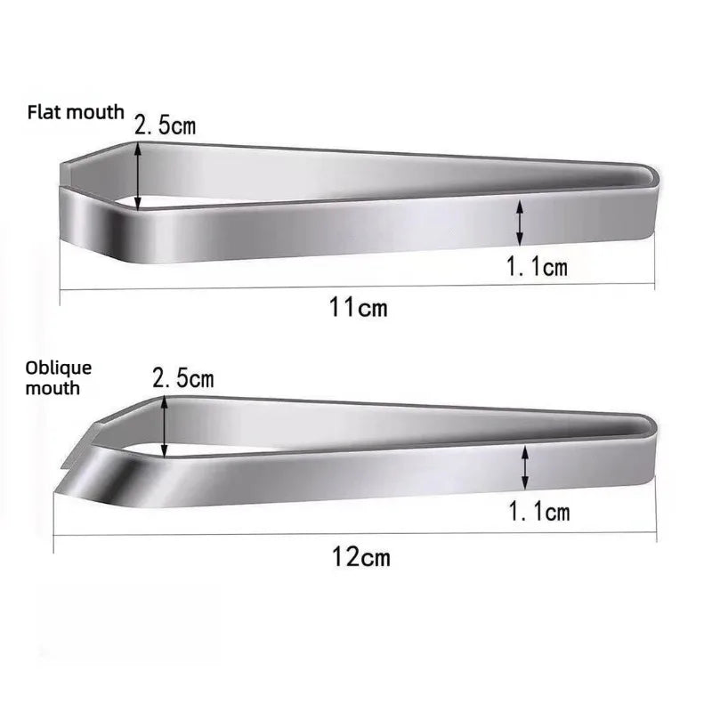 Stainless Steel Kitchen Tweezers – Fish Bone & Feather Remover Kitchen Food Tweezers Babs