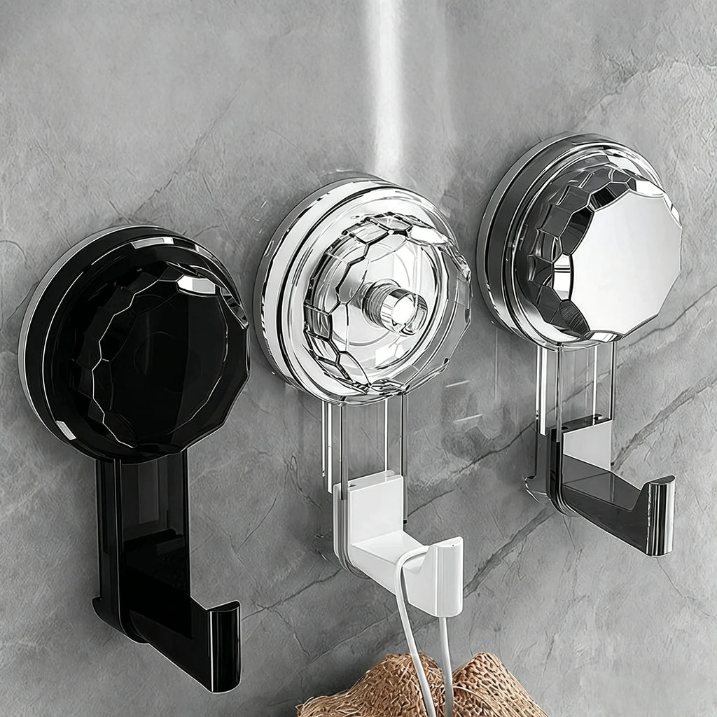 Vacuum Suction Cup Hooks – Heavy Duty Traceless Wall Hanger Suction Cup Hooks Babs