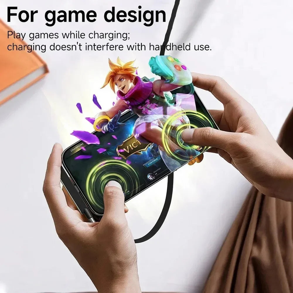 KEBIDUMEI 240W 2-in-1 Foldable Phone Stand & USB-C Cable Phone Stand & Cable Babs