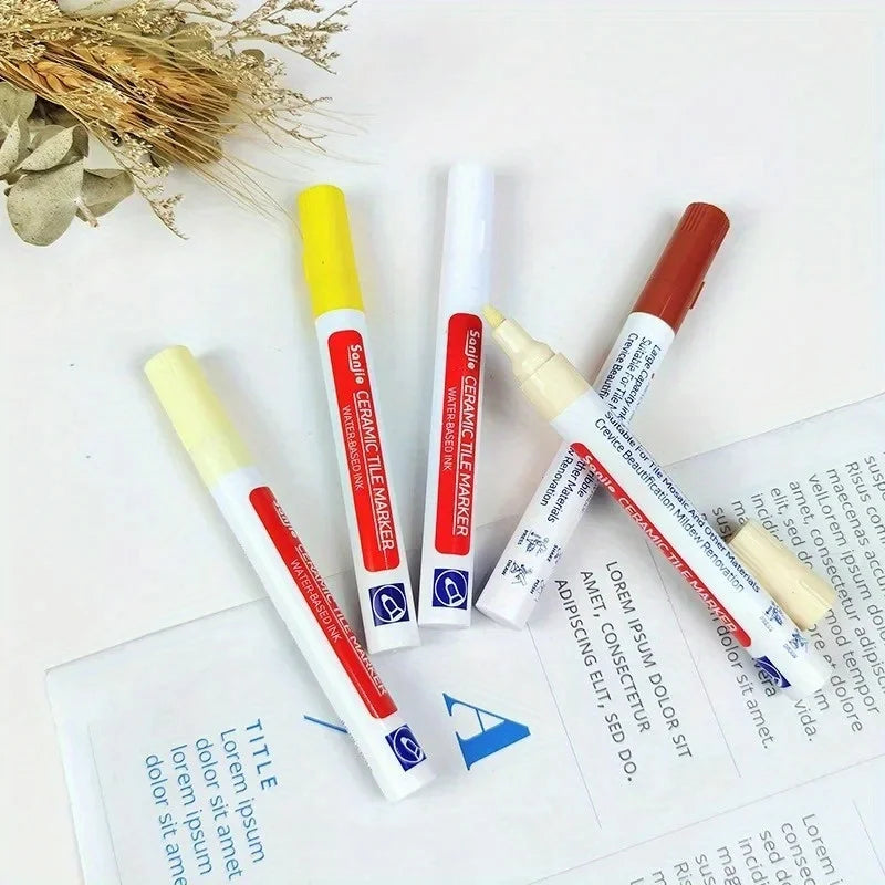 Tile Gap Repair Pen – Anti-Mildew Waterproof Grout Marker Grout Repair Pen Babs