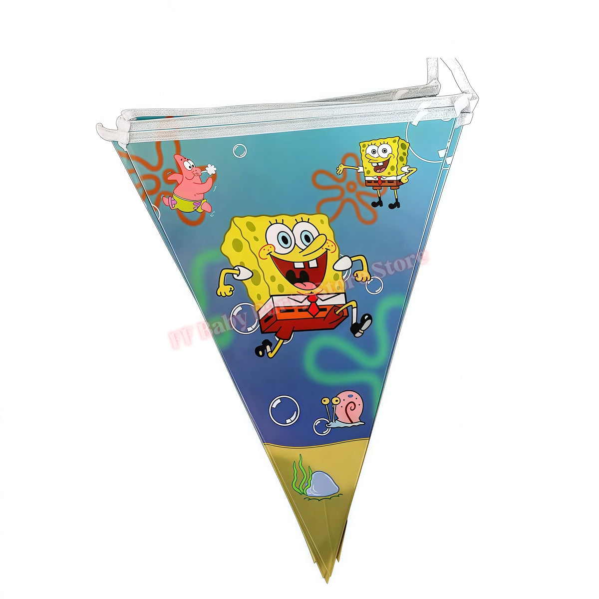 Cartoon Kids Birthday Party Decoration Set – Balloons, Backdrop & More Kids Party Decoration Set Babs 10pcs pennant