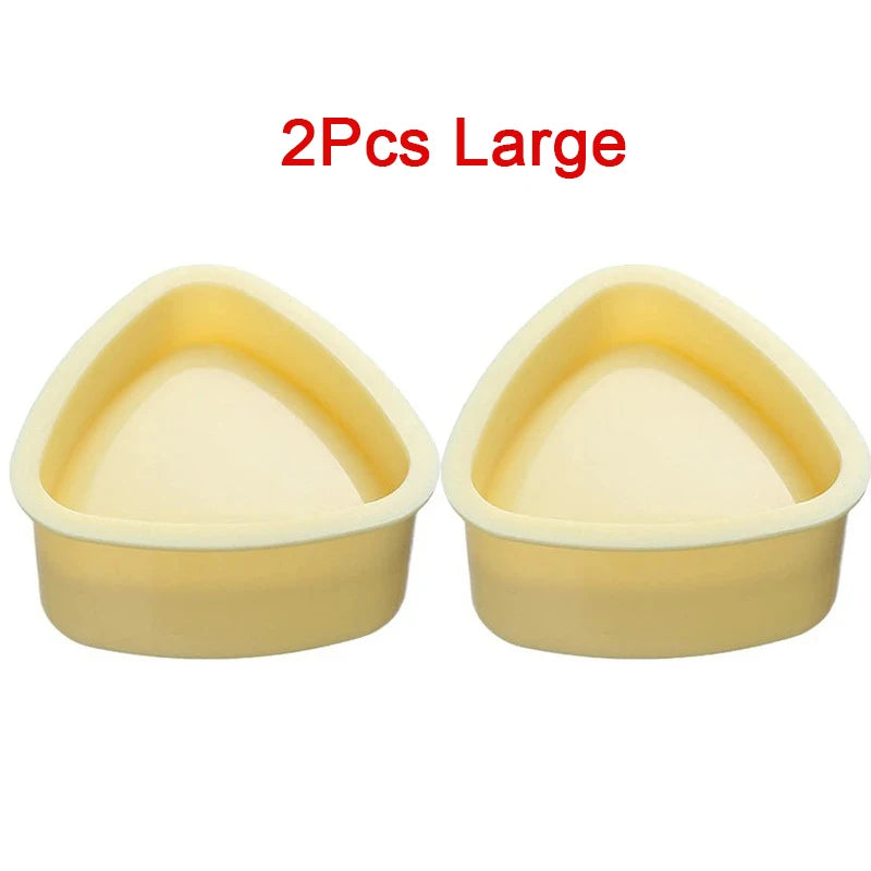 Onigiri Triangle Sushi Mold & Rice Ball Shaper Tool Sushi Rice Mold Babs 2pcs Large
