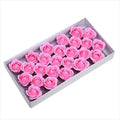 Artificial Rose Soap Flower Heads – Wedding & Home Decor (5/10Pcs) Artificial Flower Decor Babs Pink 10Pcs