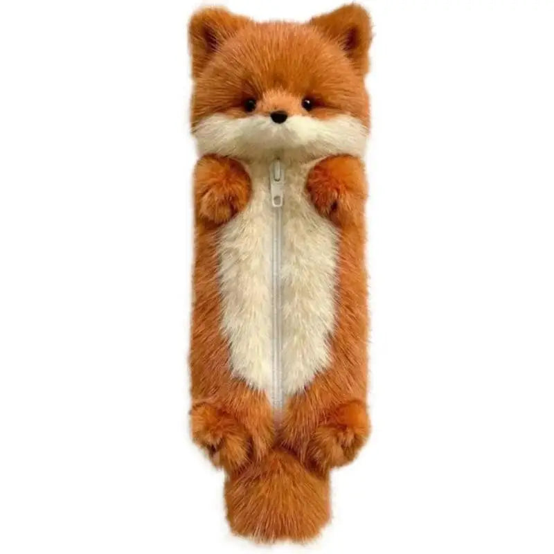 Cute Cartoon Plush Pencil Pouch | Animal Stationery Bag Plush Pencil Case Babs