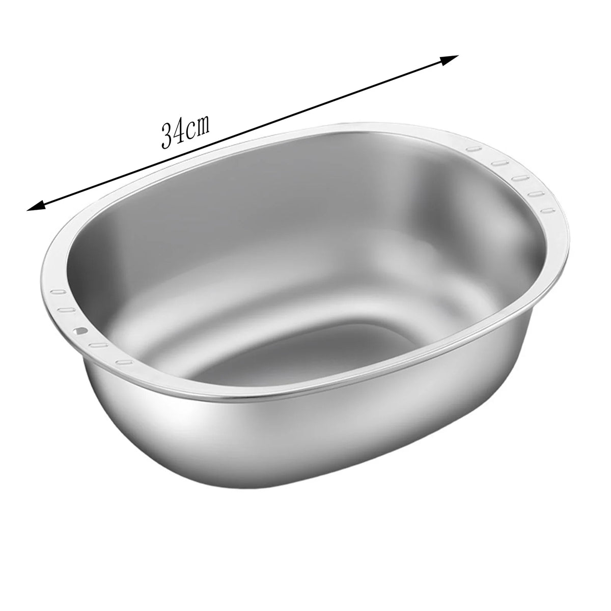 Stainless Steel Mixing Bowl – Heavy Duty, Dishwasher Safe Stainless Steel Mixing Bowl Babs a
