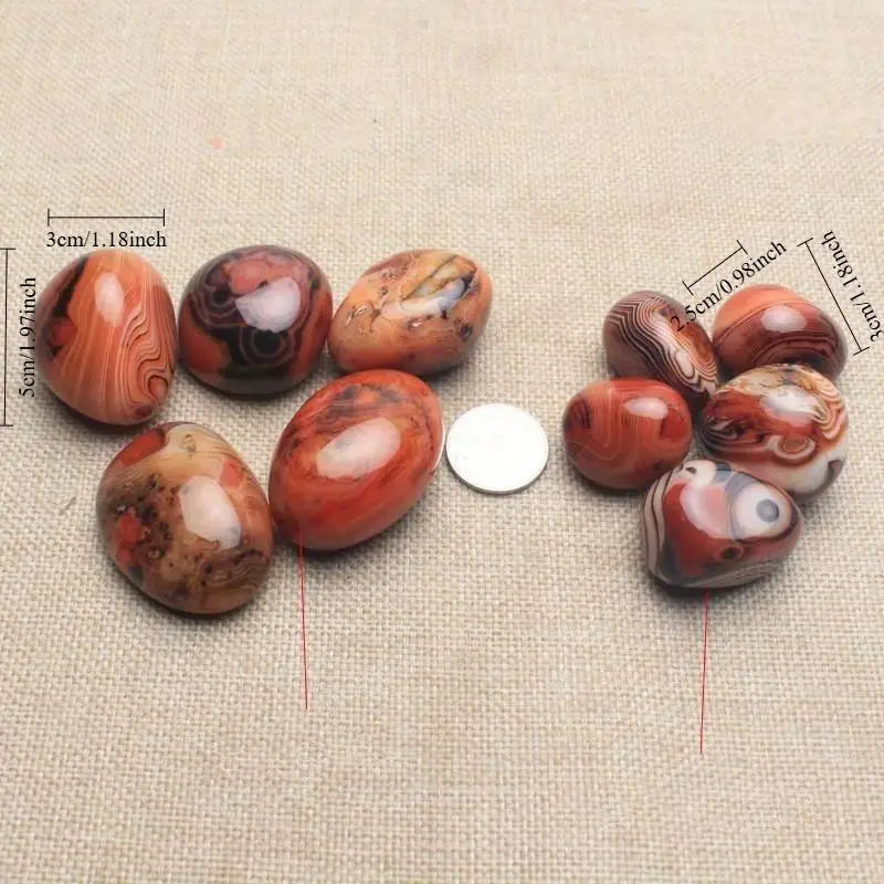 Natural Madagascar Banded Agate Raw Gemstone – Good Luck Gift Raw Gemstone Babs