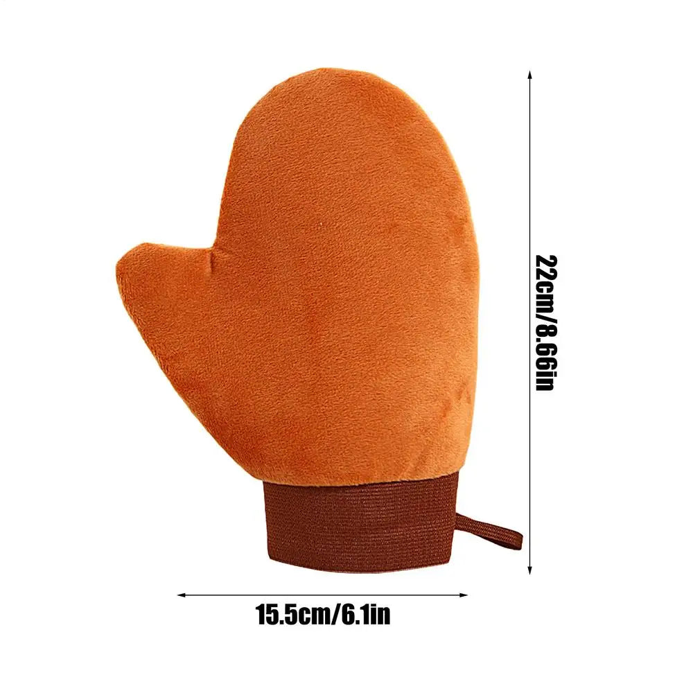 Self Tanning Mitt – Double-Sided Flocking Applicator Glove Self Tanning Mitt Babs Brown