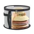 Large Foldable Hat Storage Box – Dustproof Transparent Organizer Hat Storage Box Babs grey
