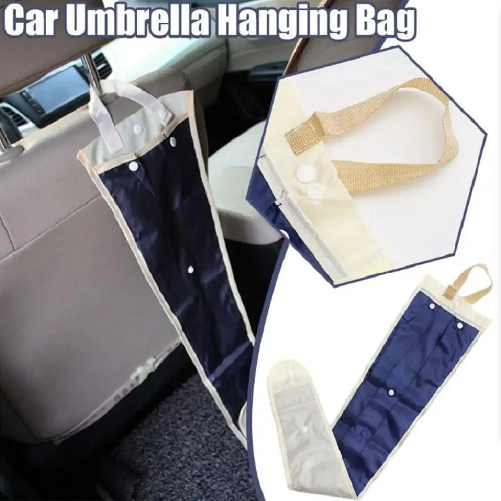Car Seat Umbrella Holder – Waterproof Polyester Storage Pouch Car Umbrella Organizer Babs