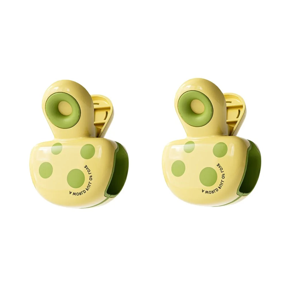 Windproof Cartoon Clothespins – Anti-Slip Clothes Clips 2 Pcs Laundry Clothespins Babs Yellow Green