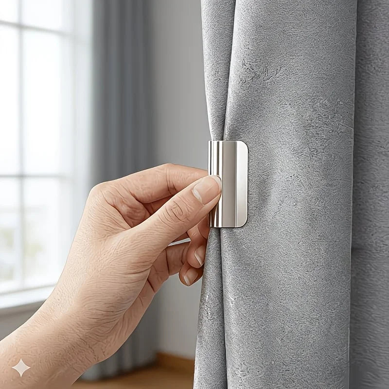 Magnetic Curtain Buckles – Shading Closure Clips (1 or 3 Pairs) Curtain Buckle Clips Babs
