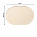 Silicone Placemats – Heat-Resistant, Waterproof & Reusable Silicone Placemat Babs Beige 1PC 39x26.5cm
