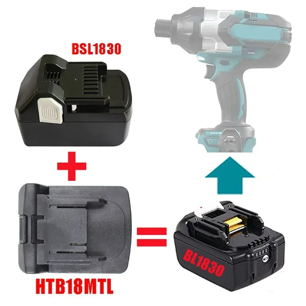 HTB18MTL Battery Adapter – Hitachi 18V to Makita LXT 18V Battery Adapter Babs