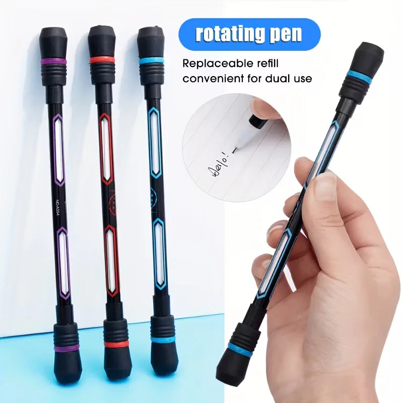 Rotating Spinning Pencil Set – Hand Training & Anti-Slip Grip Spinning Pencil Set Babs