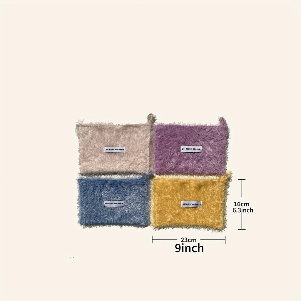 Floral Fabric Tissue Holder Coin Pouch – Reusable Travel Fabric Zipper Pouch Babs
