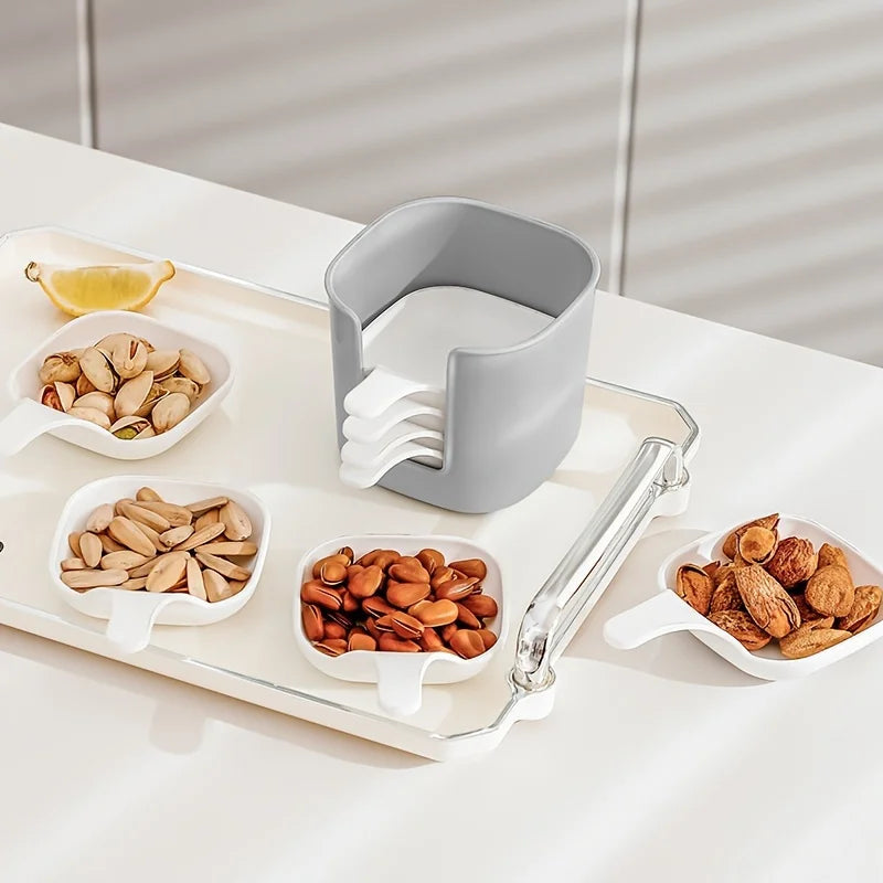 Polypropylene Dipping Dish Set – Sauce, Seasoning & Bone Bowls Dipping Dish Set Babs