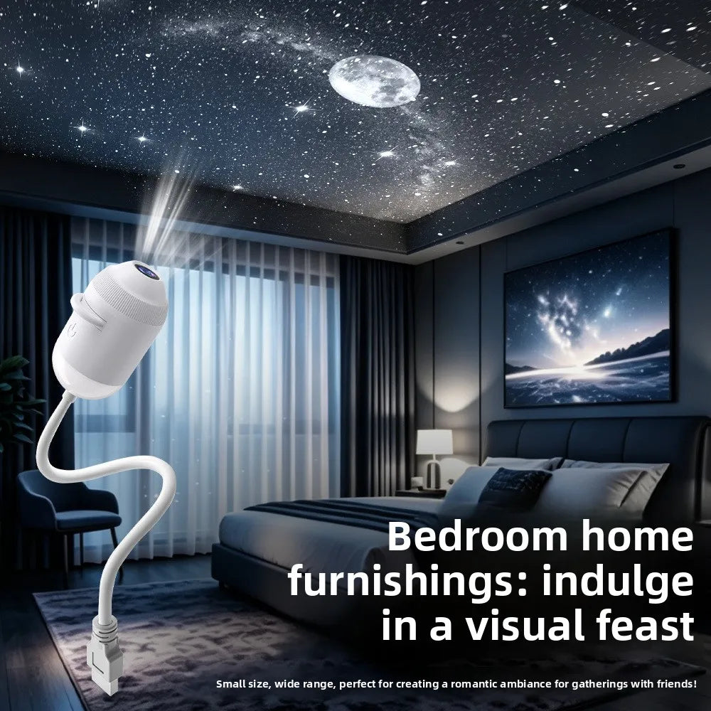 USB Starry Sky Galaxy Projector Night Light – Car & Home Galaxy Projector Lamp Babs