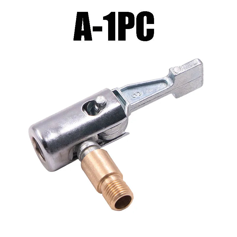 Portable Tire Air Chuck Inflator with Barb Hose Connector Tire Air Chuck Babs A-1PC