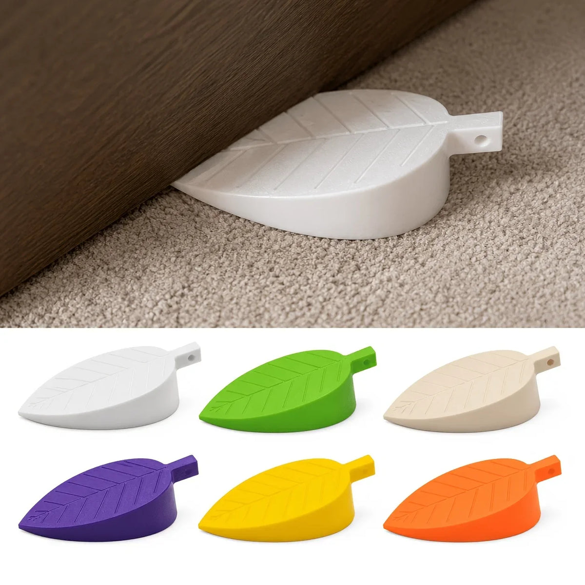 Door Wedge Stop with Anti-Slip Base & Quiet Operation – 1PC Door Wedge Stopper Babs