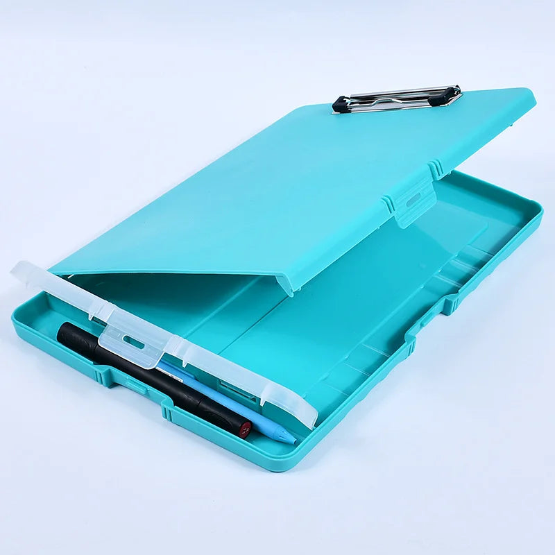 High Capacity Clipboard with Pen Holder – Document Organizer Clipboard Organizer Babs green