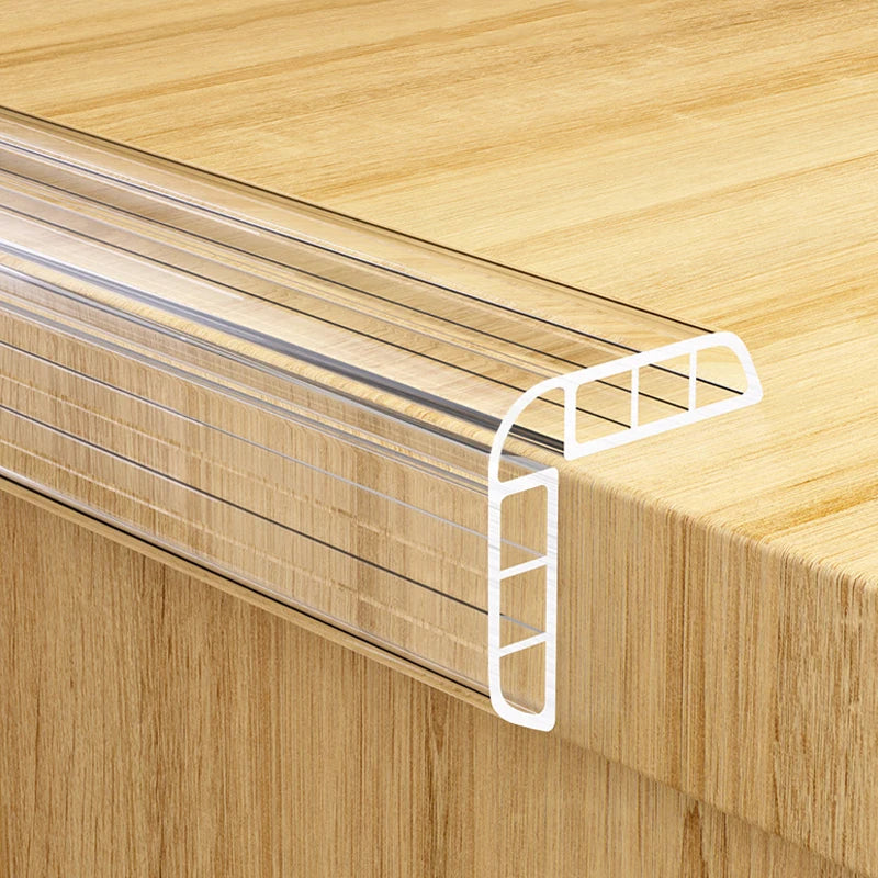 2M Clear Silicone Table Edge Guard & Corner Protector Strip Baby Safety Guard Babs