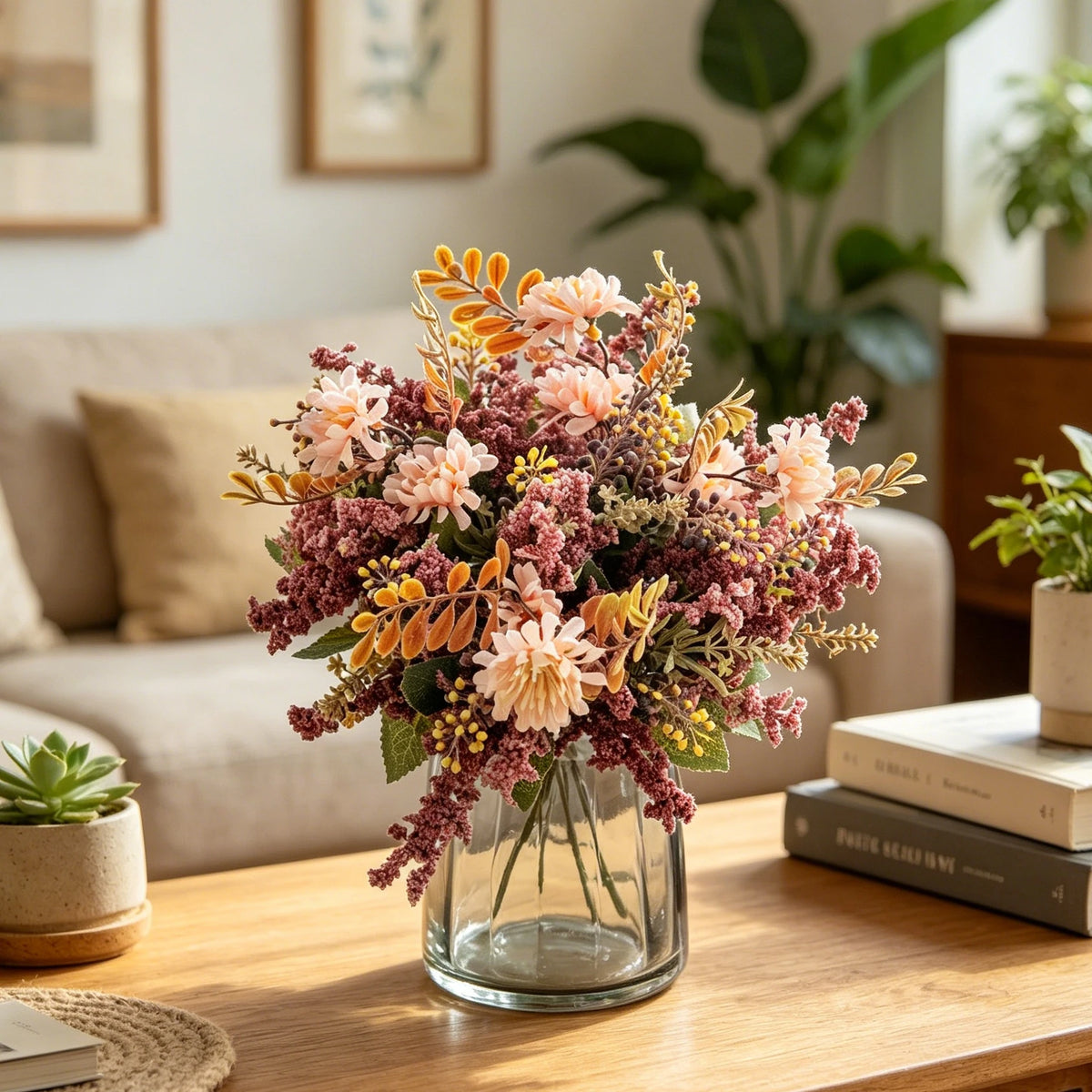 Artificial Silk Chrysanthemum Flower String – Home & Party Decor Artificial Flower String Babs