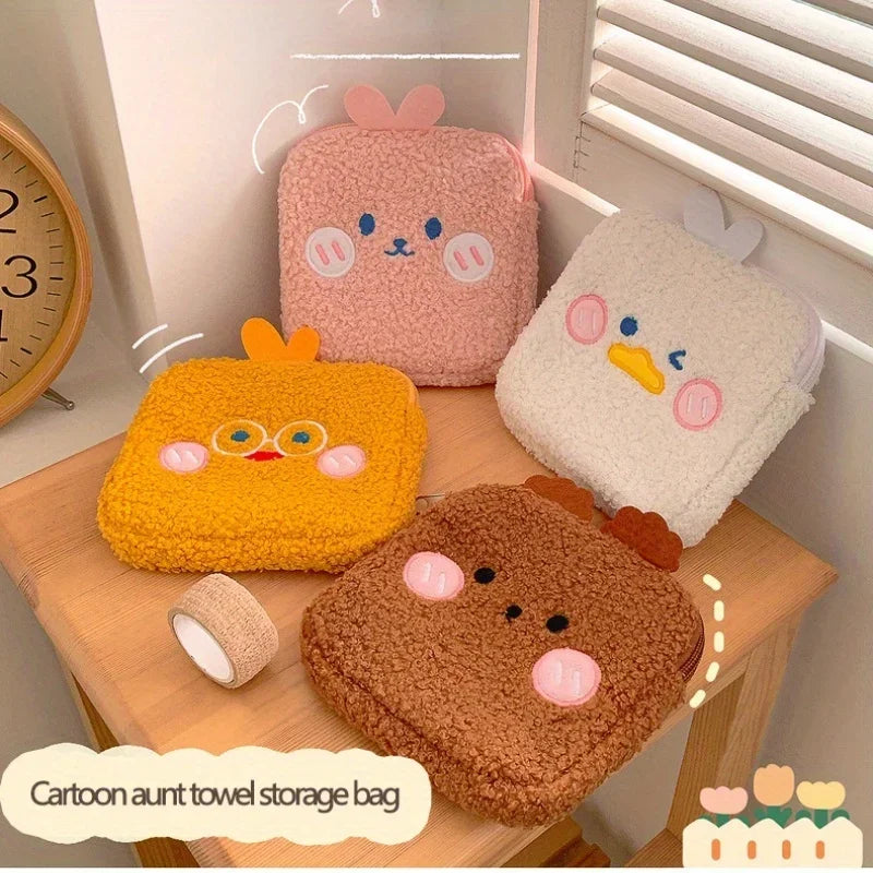 Cartoon Mini Cosmetic Bag – Cute Portable Pouch for Women & Kids Mini Cosmetic Pouch Babs