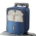 Travel Shoe Bag – Breathable Mesh, Dustproof, 2-3 Pairs Travel Shoe Bag Babs Navy Blue