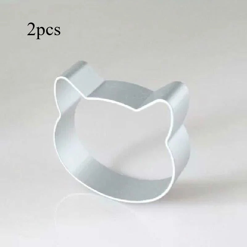 Cat Shaped Cookie Cutters – DIY Biscuit Moulds for Baking Cookie Cutter Mould Babs 2pcs