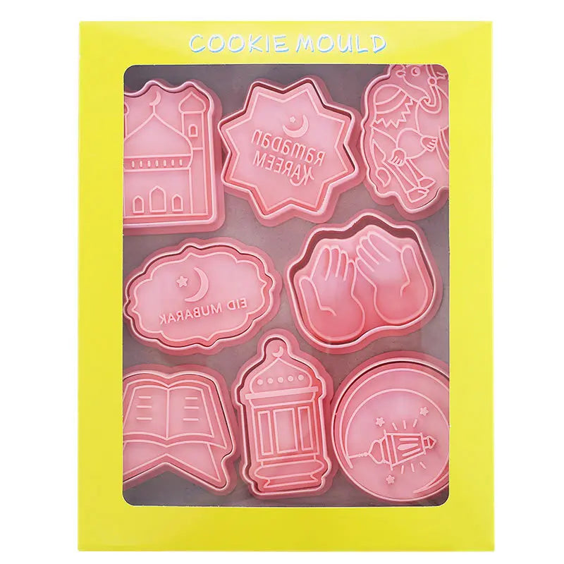 Eid Mubarak & Ramadan Cookie Cutter Set – Islamic Baking Molds Cookie Cutter Set Babs