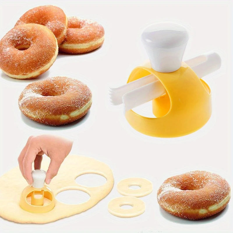 Donut Cookie Cutter Mold Set – DIY Pastry Baking Tool Baking Mold Set Babs