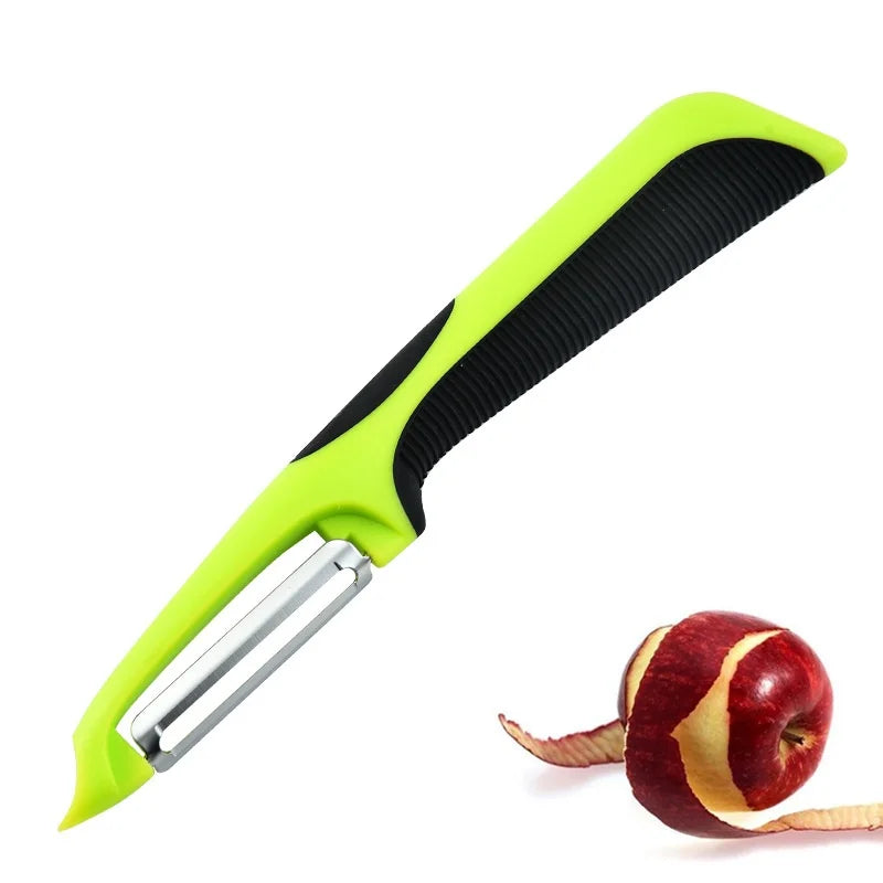 2-in-1 Vegetable & Fruit Peeler | Sharp Stainless Steel Blade Vegetable Peeler Babs