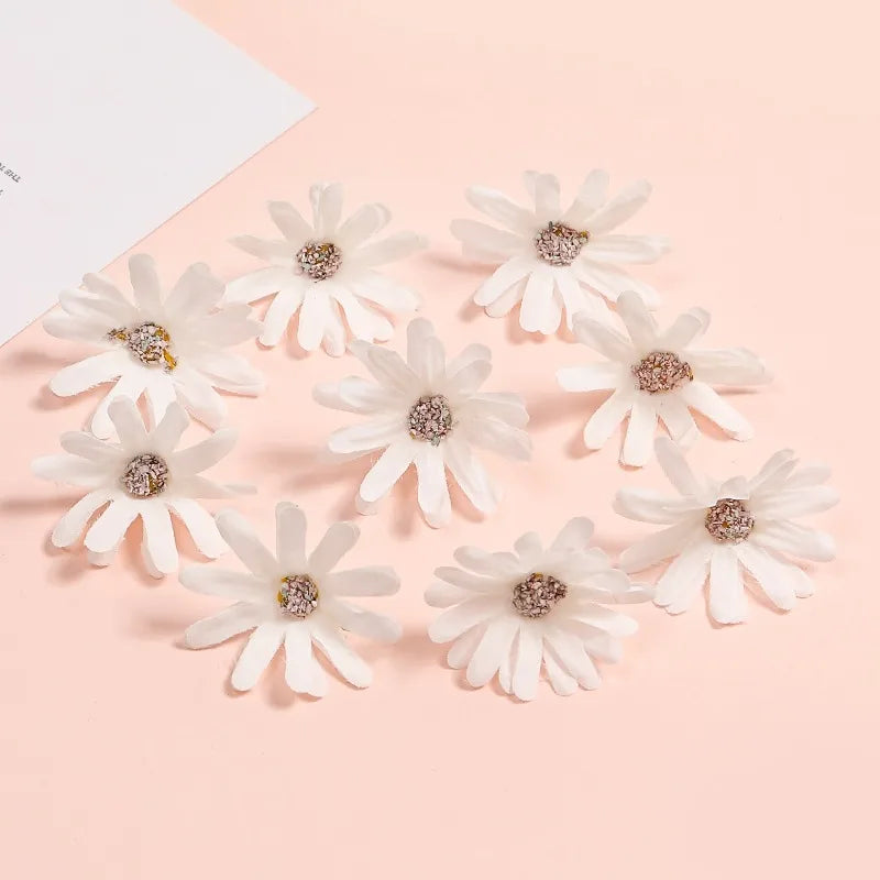 White Artificial Rose Flower Heads – Wedding & Home Decor Artificial Flower Heads Babs 18 20Pcs
