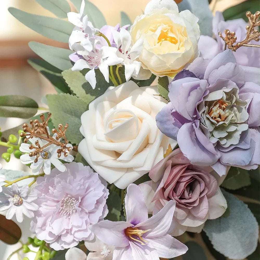 Ivory Artificial Foam Rose Heads for Wedding & Home Décor Artificial Flower Heads Babs