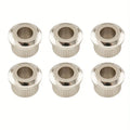 Guitar Tuner Conversion Bushings 6mm to 10mm – 6-Pack Guitar Tuner Bushings Babs Silvery