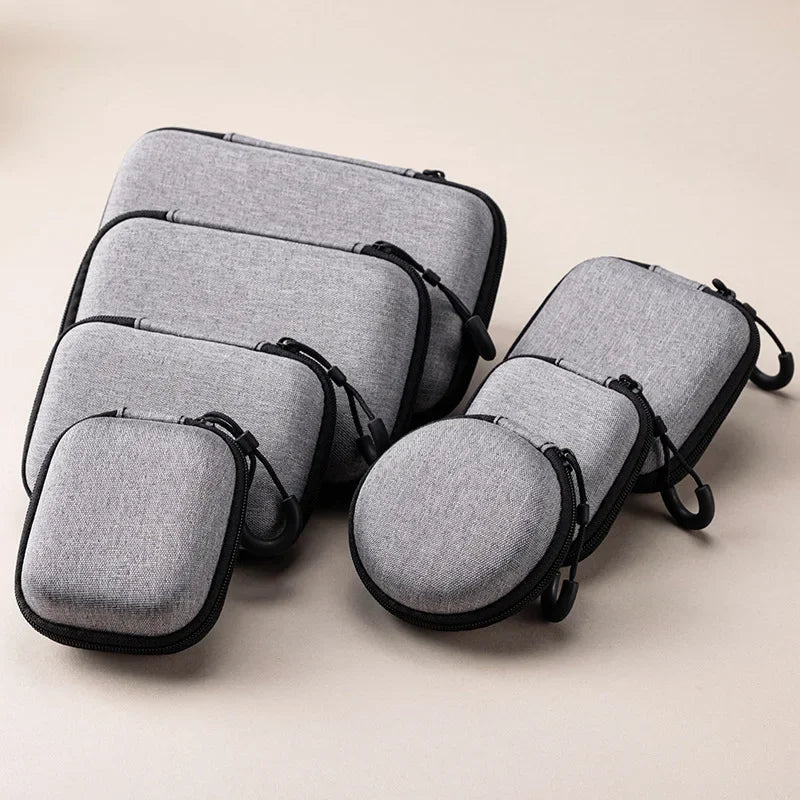 EVA Electronics Organizer Case – Cable & Power Bank Storage Pouch Electronics Organizer Case Babs
