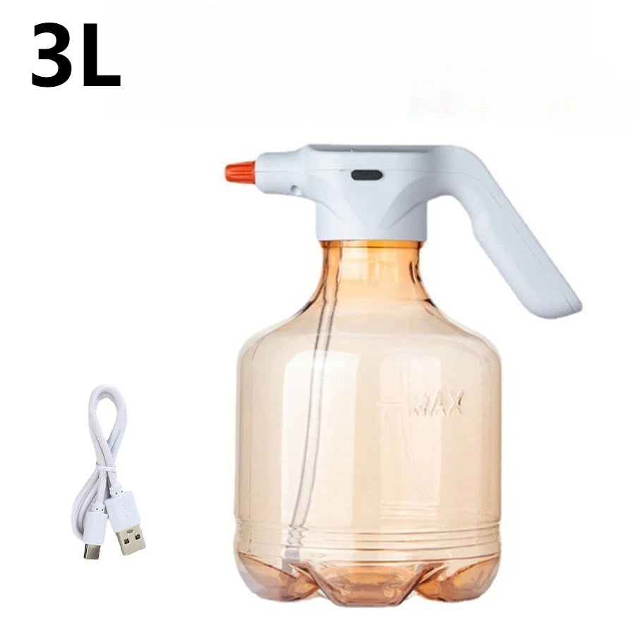 Electric Fine Mist Spray Bottle – One-Click 300ml Sprayer Electric Spray Bottle Babs pink