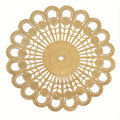 European Lace Embroidery Placemat – Floral Table Coaster Embroidery Placemat Babs style-5