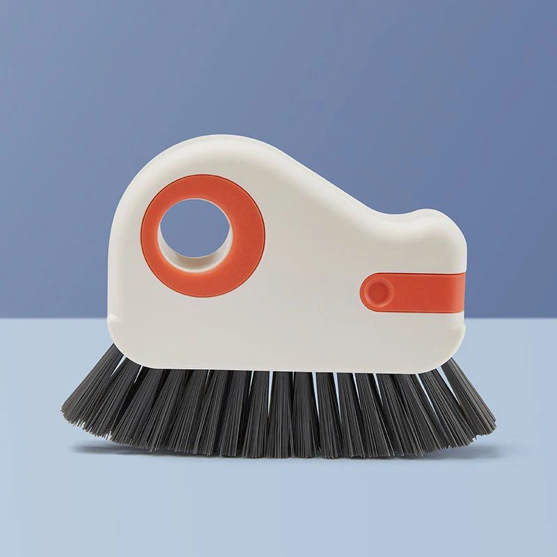 2-in-1 Window Track Cleaning Brush – Grout & Gap Cleaner Window Cleaning Brush Babs A-orange