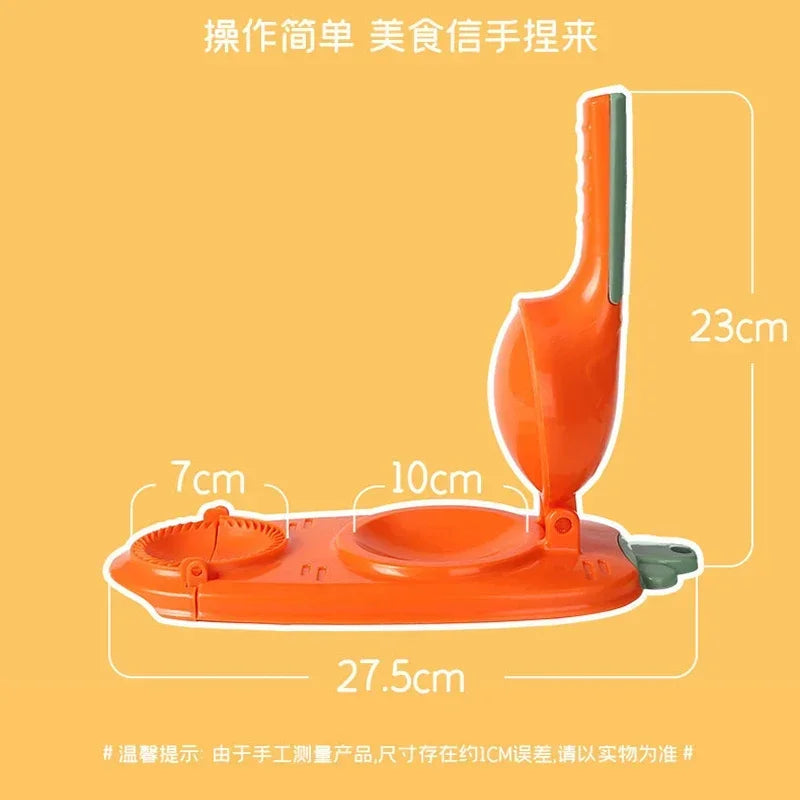 2-in-1 Dumpling Mold & Manual Press Maker – Kitchen Tool Dumpling Press Maker Babs