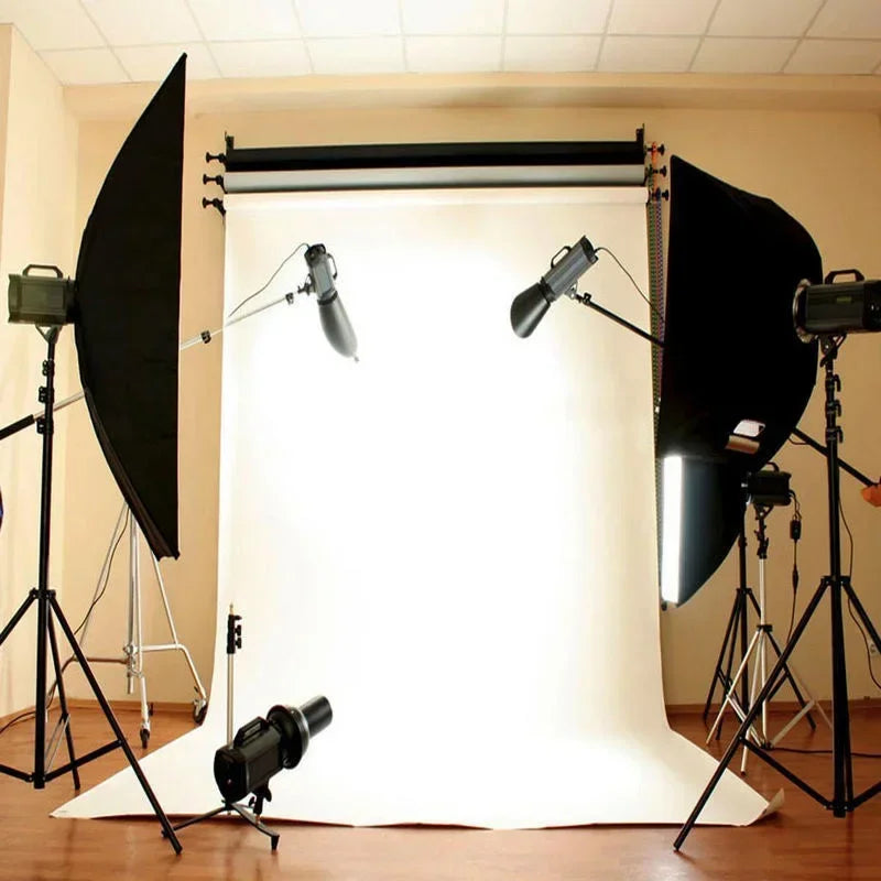 BAJEAL Pure White Vinyl Photography Backdrop 3×5ft Photography Backdrop Babs