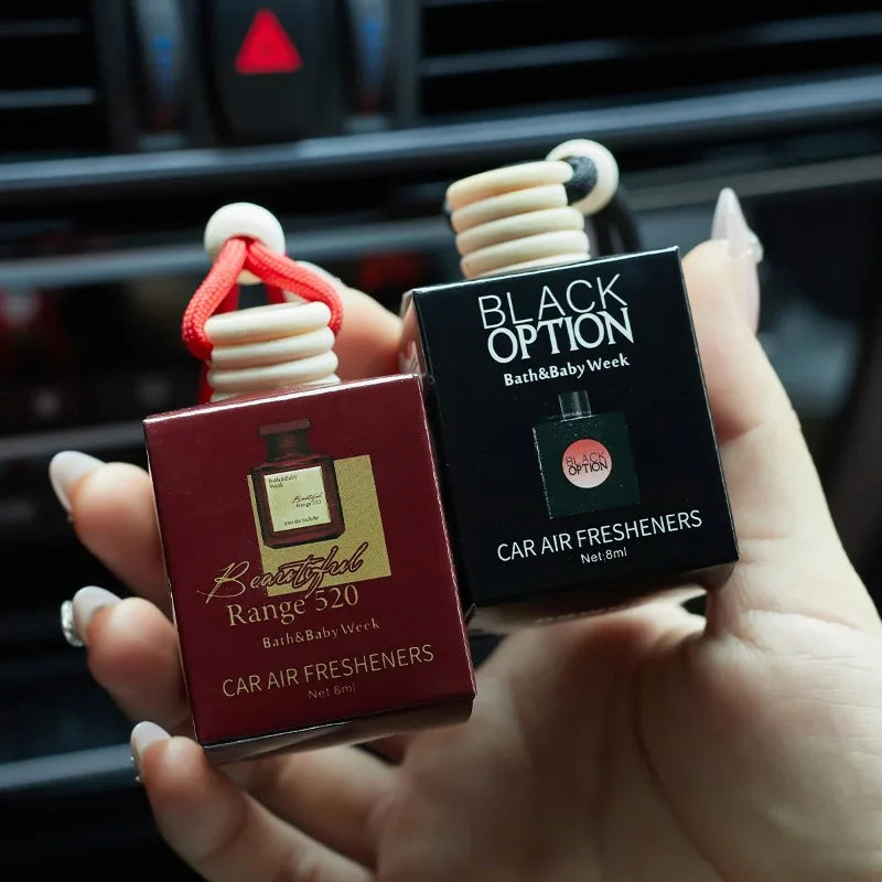 Perfume Bottle Car Air Freshener – Long-Lasting Fragrance Car Air Freshener Babs
