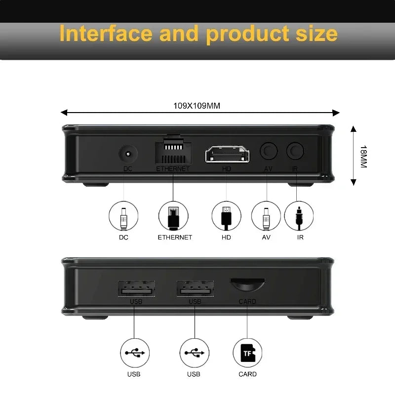Alasicka X5 Android 10 TV Box 4K Allwinner H313 2GB+16GB Android TV Box Babs