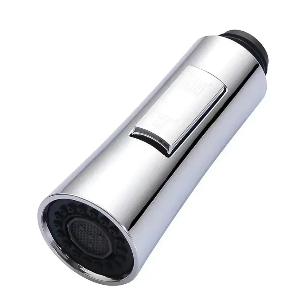 Kitchen Pull-Out Faucet Spray Head – ABS Sink Sprayer Nozzle Faucet Spray Head Babs Silver